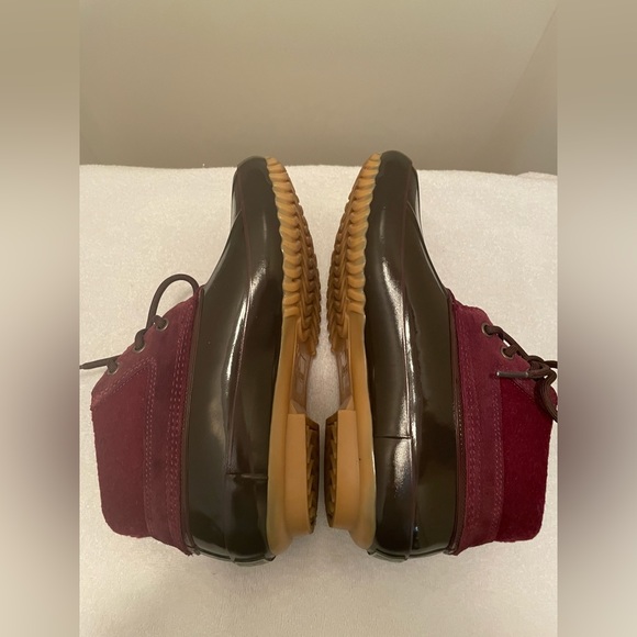 G.H. Bass Leather Wool Rubber Waterproof Duck Bootie - Women’s Size 7 - Picture 9 of 9